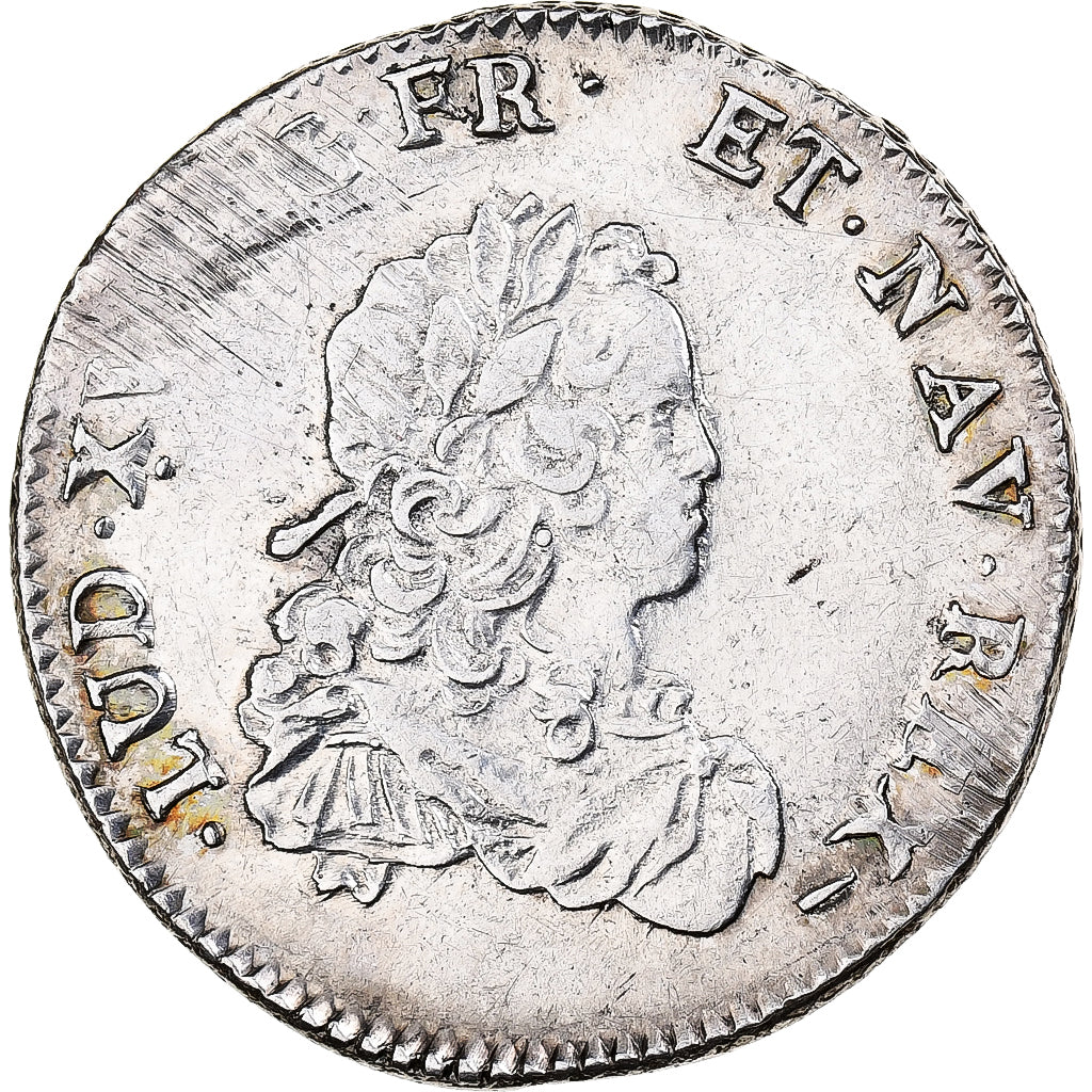França, Louis XV, 1/3 écu de France, 1721, Lille, Prata, EF(40-45)