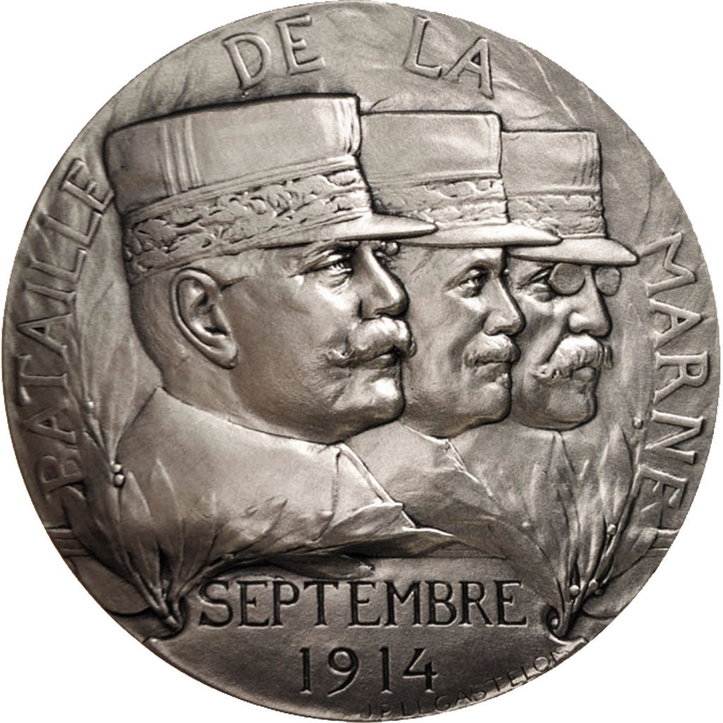Frankreich, Medal, Bataille de la Marne, septembre 1914, History, Legastelois