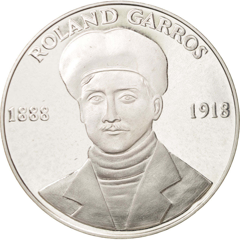 Frankreich, Medal, Roland Garros, History, STGL, Silber