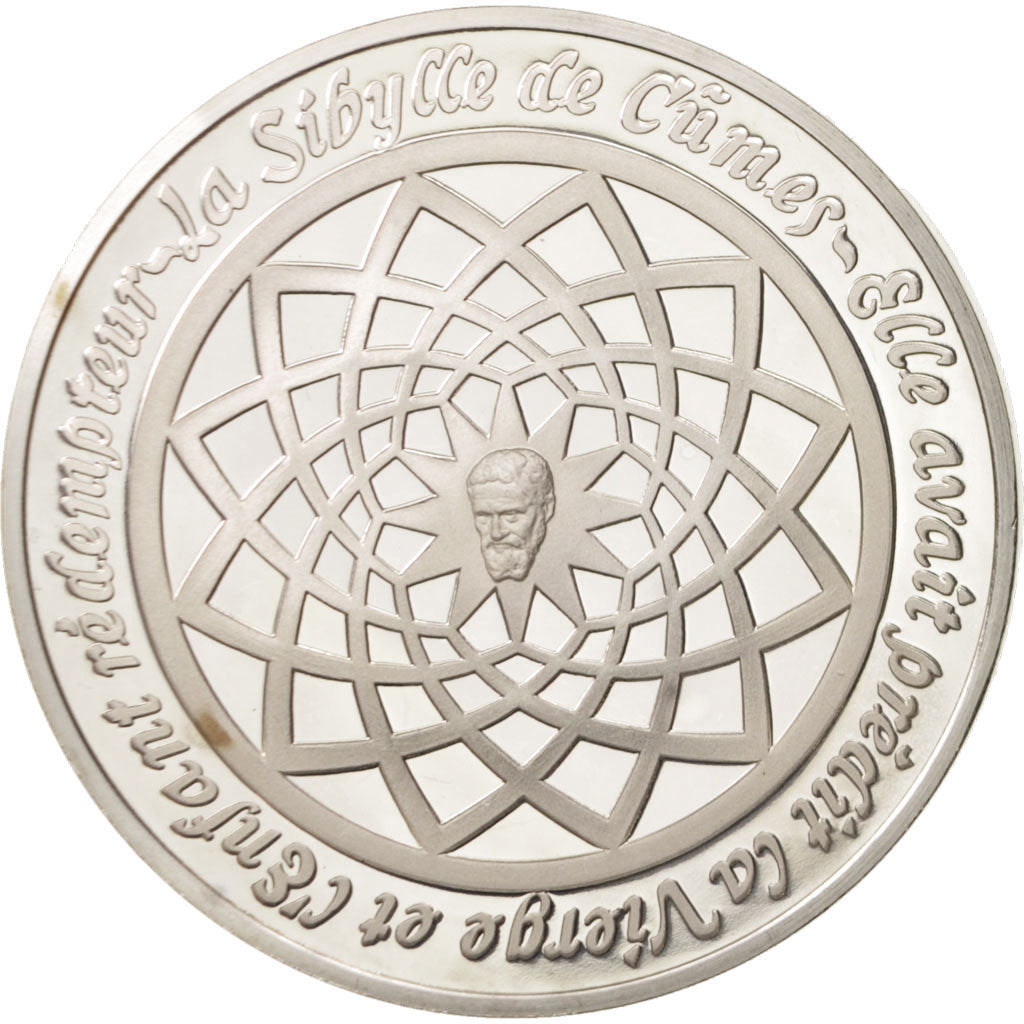 Frankreich, Medal, Le génie de Michel Ange, La Sibylle de Cumes, Arts &