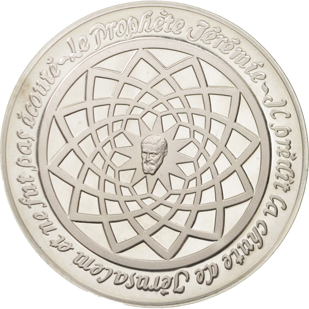 Frankreich, Medal, Le génie de Michel Ange, Le prophète Jérémie, Arts &