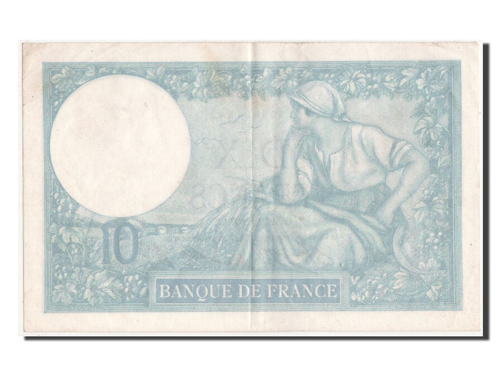 Banknot, Francja, 10 Francs, Minerve, 1937, AU(50-53), Fayette:6.18, KM:73e