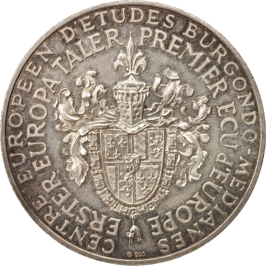 Frankreich, Medal, Robert Schuman, Centre Européen d'études Burgondo-medianes