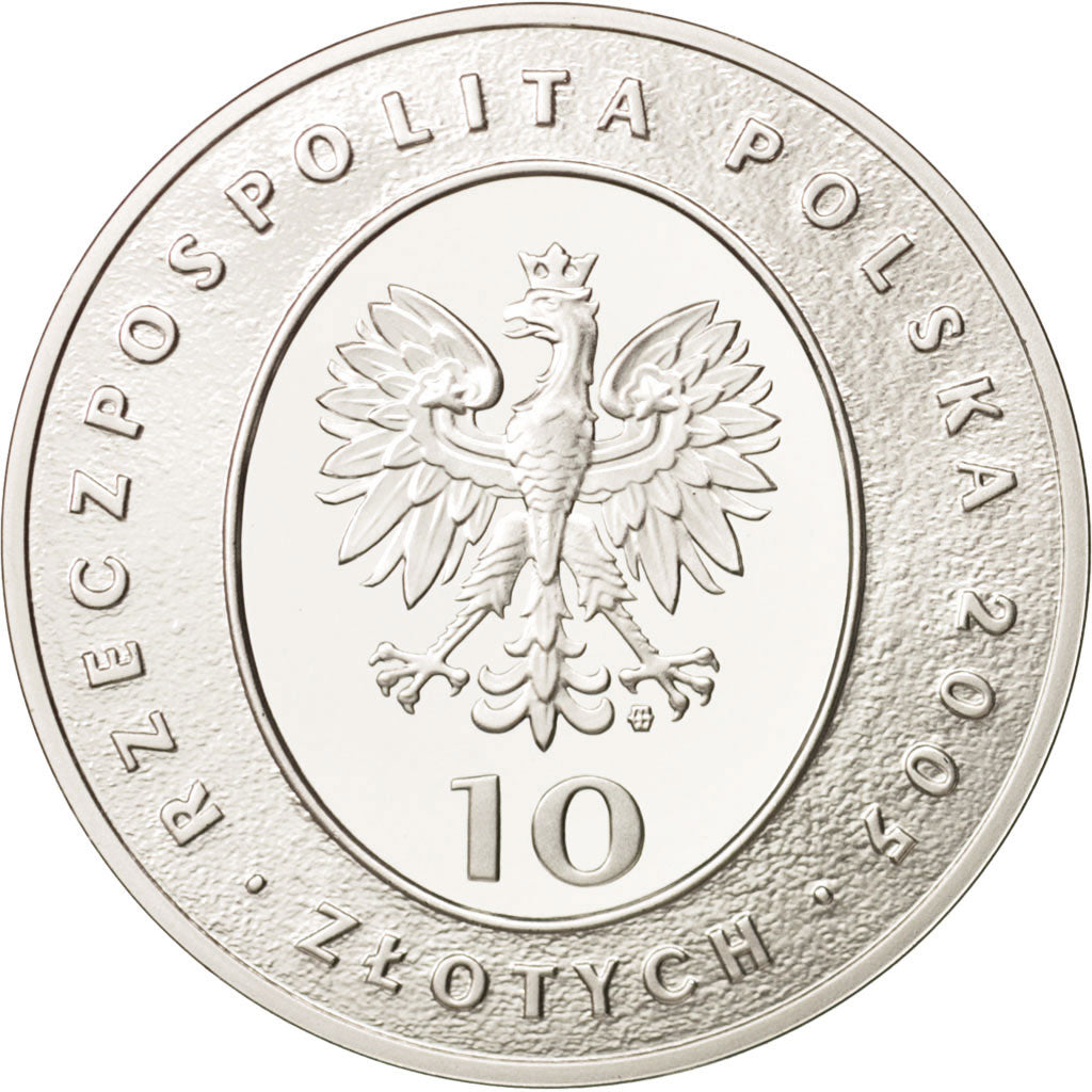 Coin, Poland, 10 Zlotych, 2005, Warsaw, MS(65-70), Silver, KM:596