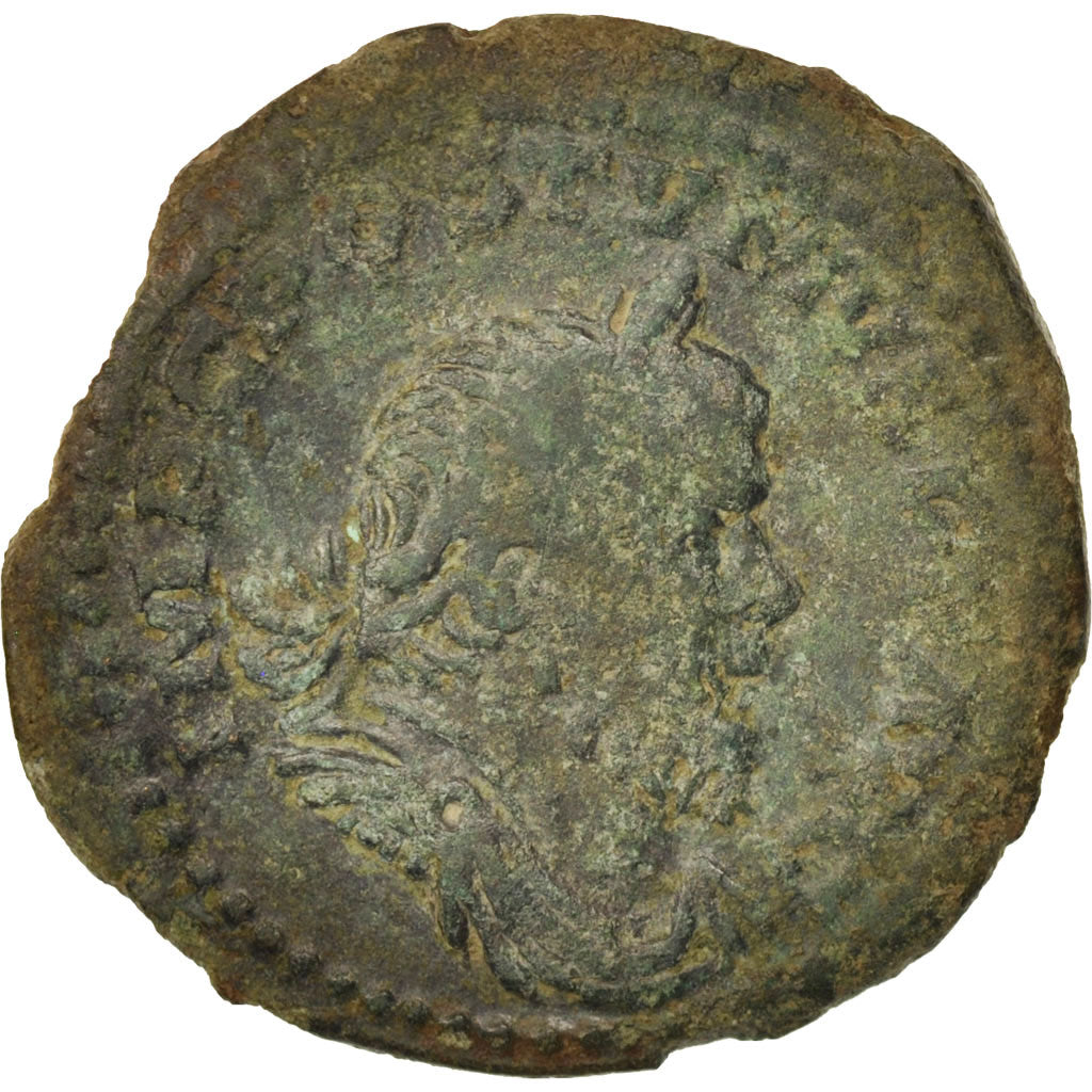 Moneta, Postumus, Sesterzio, AD 261, MB, Rame, RIC:180
