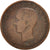 Moneda, Grecia, George I, 5 Lepta, 1869, Strassburg, BC+, Cobre, KM:42