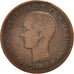 Moneta, Grecja, George I, 5 Lepta, 1869, Strassburg, VF(20-25), Miedź, KM:42