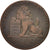 Moneda, Bélgica, Leopold I, 5 Centimes, 1937, BC+, Cobre, KM:5.1