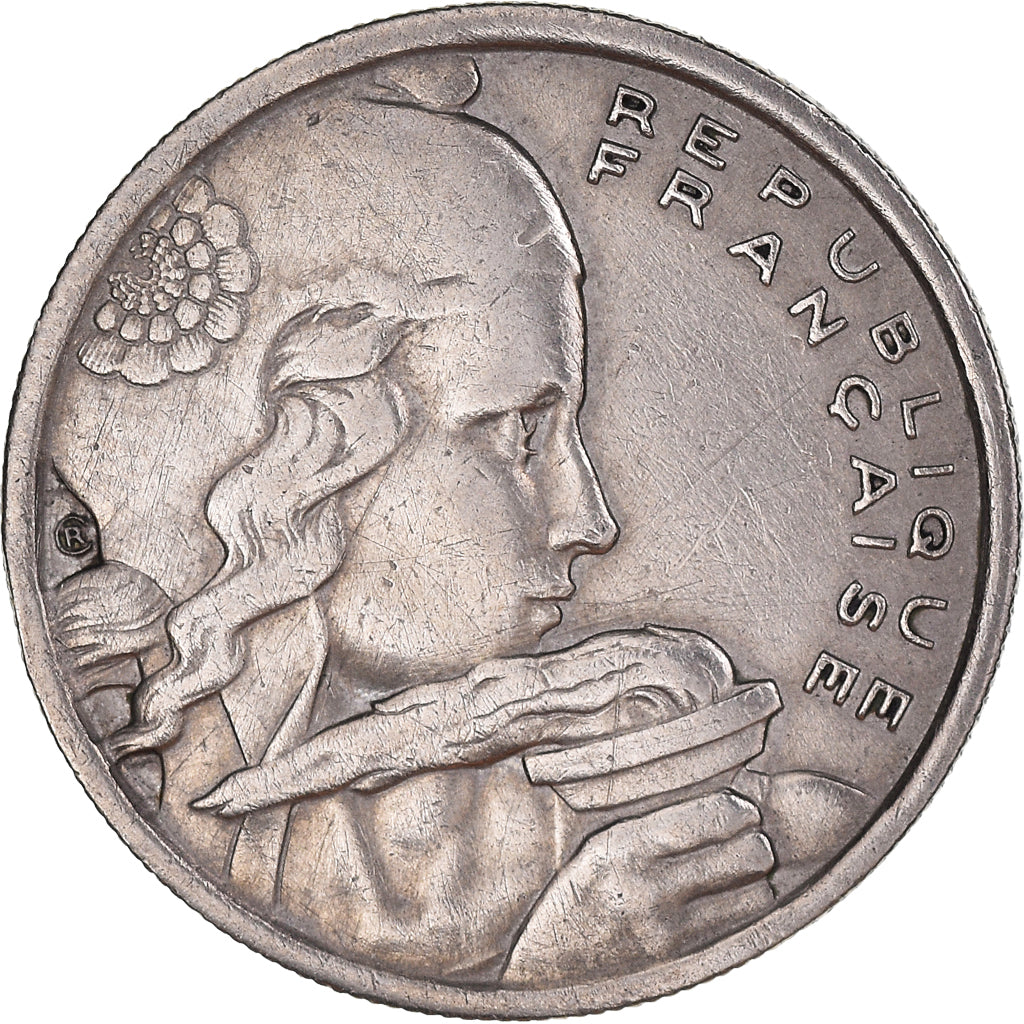 Moneta, Francia, Cochet, 100 Francs, 1958, Paris, Chouette, BB+, Rame-nichel
