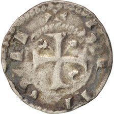 Francja, Denier, ca. 1140-1180, Arras, Srebro, EF(40-45)