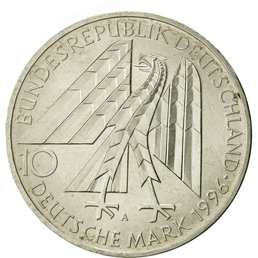 Coin, GERMANY - FEDERAL REPUBLIC, 10 Mark, 1996, Berlin, Germany, MS(63)