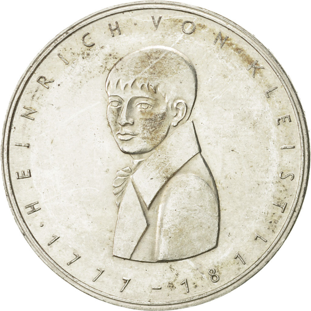 Coin, GERMANY - FEDERAL REPUBLIC, 5 Mark, 1977, Karlsruhe, Germany, AU(55-58)
