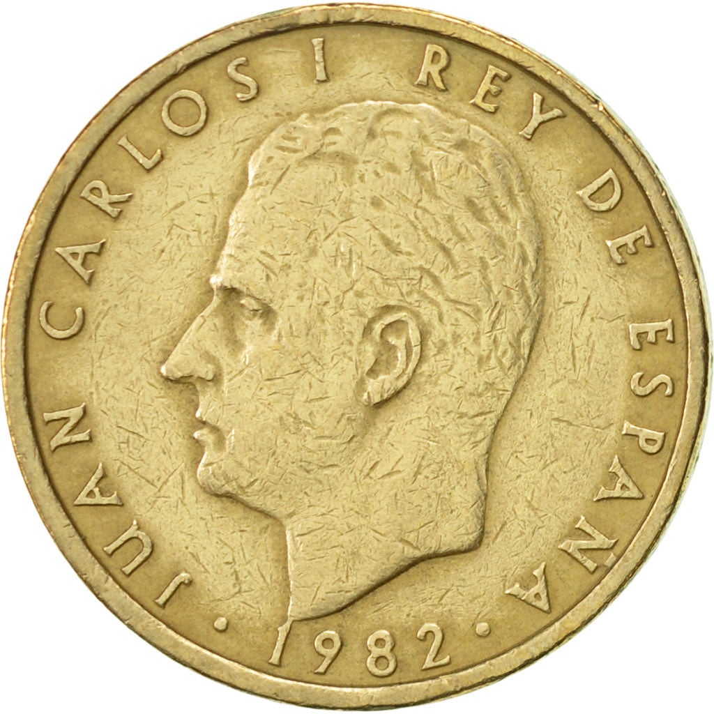 Moneda, España, Juan Carlos I, 100 Pesetas, 1982, Madrid, MBC, Aluminio -