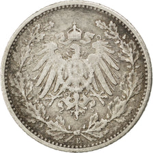 Moneta, GERMANIA - IMPERO, 1/2 Mark, 1906, BB, Argento, KM:17