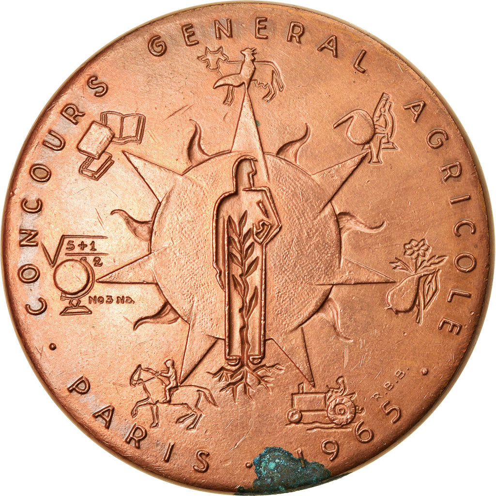 France, Médaille, Salon International de l'Agriculture de Paris, 1965, Baron