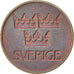 Moneta, Svezia, Gustaf VI, 5 Öre, 1973, SPL, Bronzo, KM:845