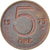 Moneta, Szwecja, Gustaf VI, 5 Öre, 1973, MS(63), Bronze, KM:845