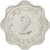 Moneda, Malta, 2 Mils, 1972, MBC, Aluminio, KM:5