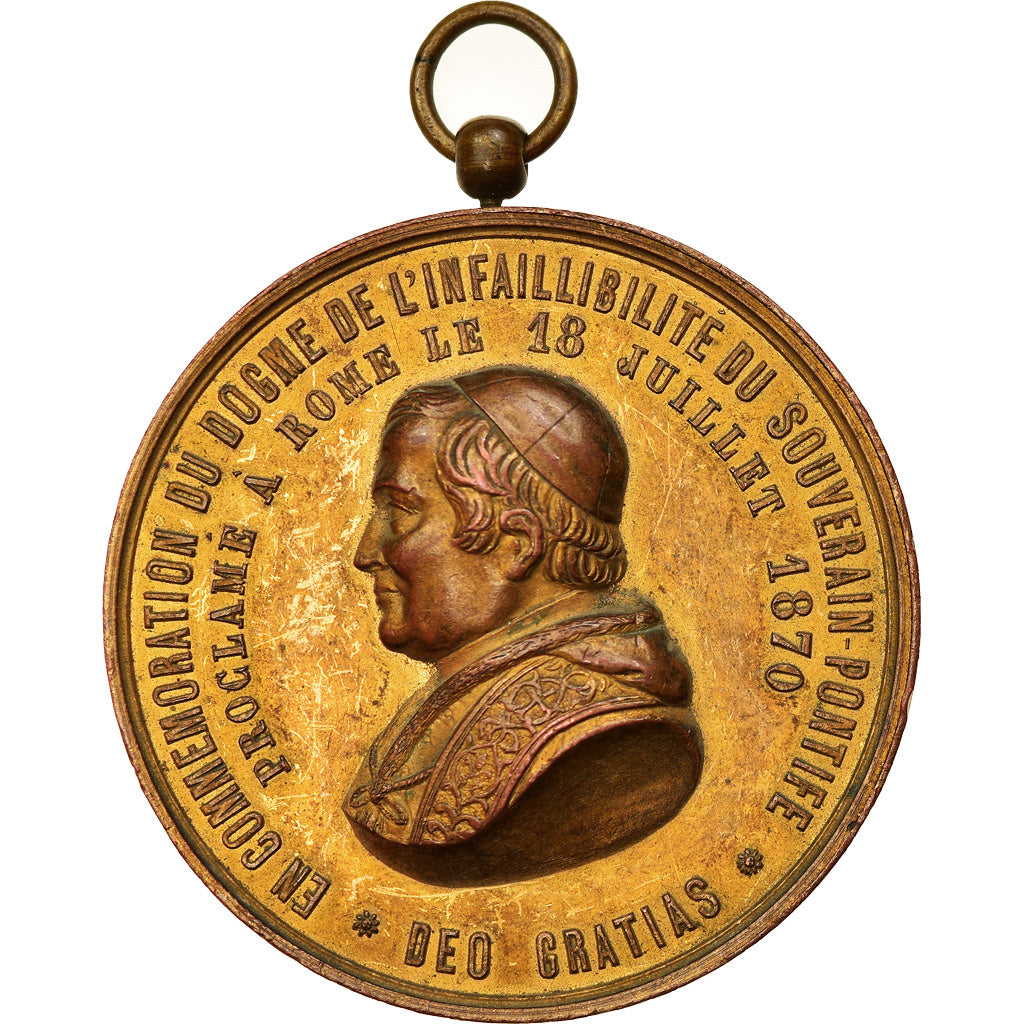 Vatican, Medal, Pie IX, Concile Oecuménique de Rome, Religions & beliefs