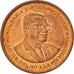 Munten, Mauritius, 5 Cents, 1987, PR+, Copper Plated Steel, KM:52