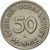 Coin, GERMANY - FEDERAL REPUBLIC, 50 Pfennig, 1949, Karlsruhe, EF(40-45)