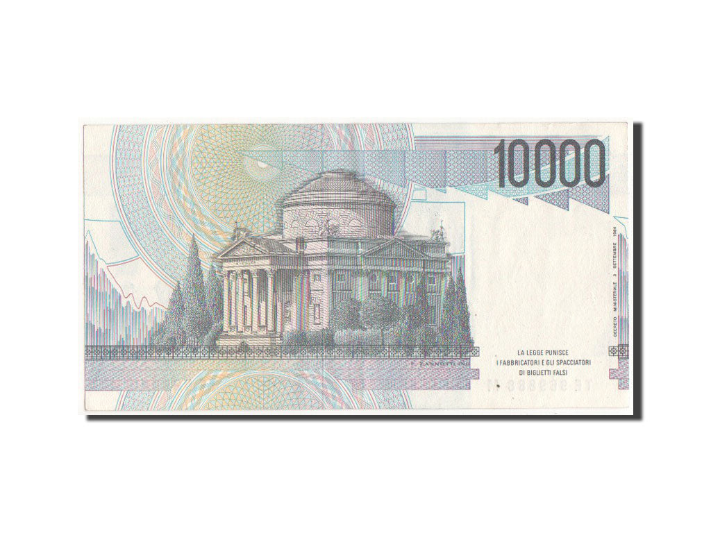Banconote, Italia, 10,000 Lire, 1984, SPL-