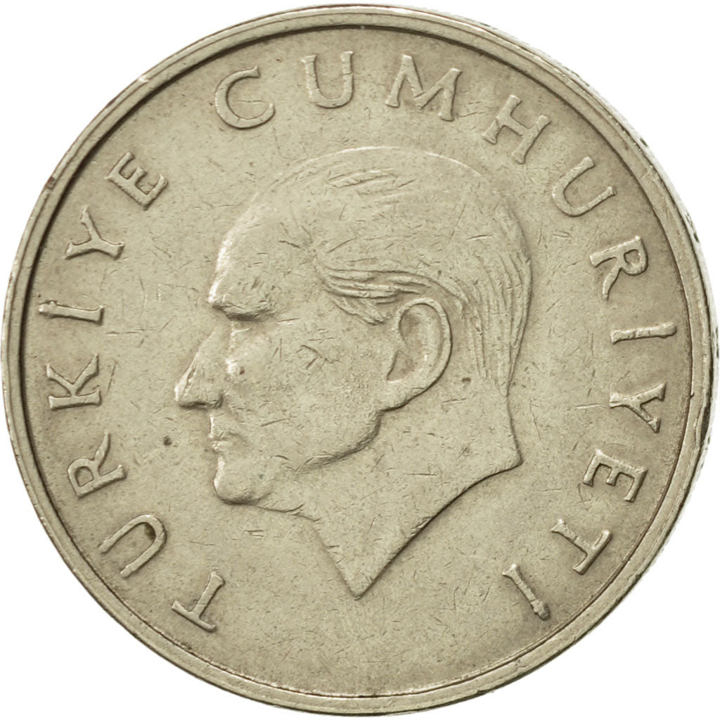 Moneda, Turquía, 10000 Lira, 10 Bin Lira, 1996, MBC+, Cobre - níquel - cinc