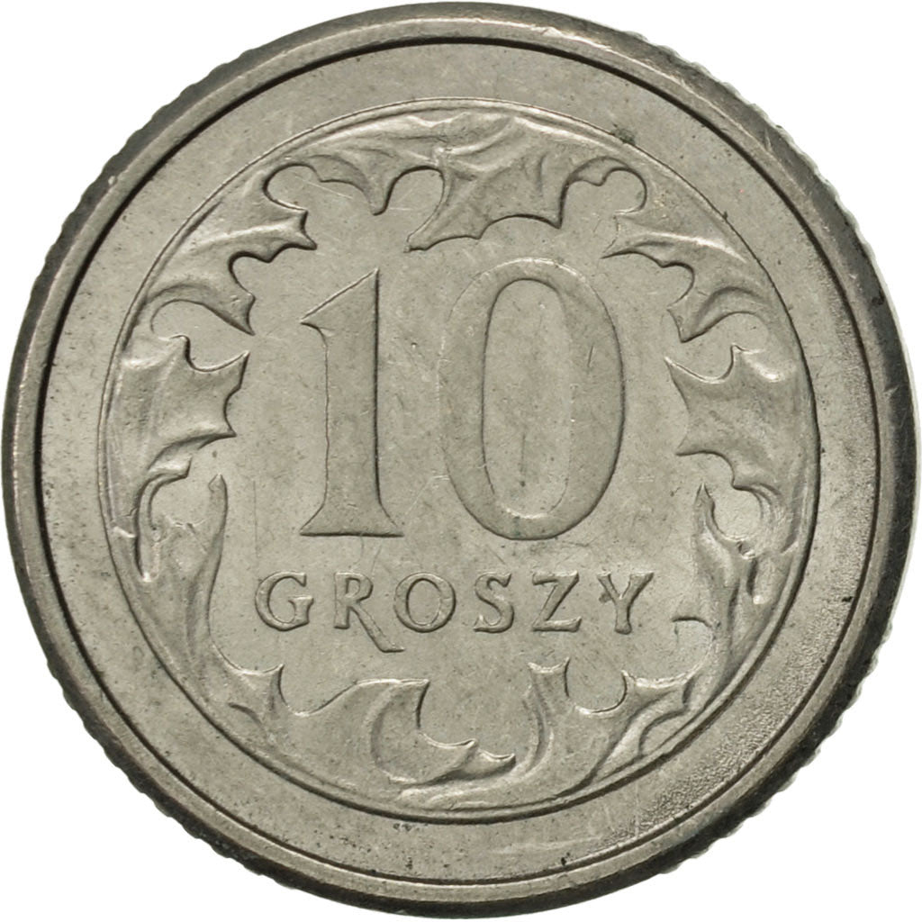 Monnaie, Pologne, 10 Groszy, 1992, Warsaw, SUP, Copper-nickel, KM:279