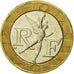 Monnaie, France, Génie, 10 Francs, 1990, Paris, TTB+, Bi-Metallic, KM:964.1
