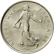 Coin, France, Semeuse, 5 Francs, 1990, Paris, MS(60-62), Nickel Clad