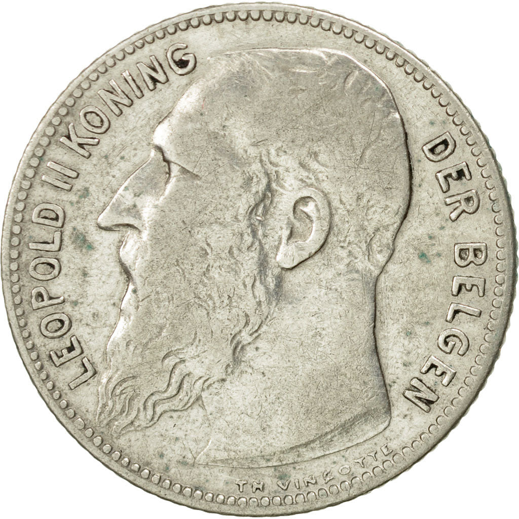 Coin, Belgium, Franc, 1909, EF(40-45), Silver, KM:57.1
