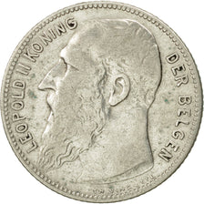 Coin, Belgium, Franc, 1909, EF(40-45), Silver, KM:57.1