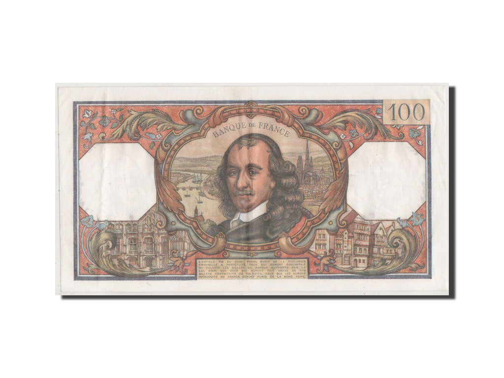 Geldschein, Frankreich, 100 Francs, 100 F 1964-1979 ''Corneille'', 1965, SS+
