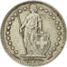 Coin, Switzerland, 1/2 Franc, 1952, Bern, EF(40-45), Silver, KM:23