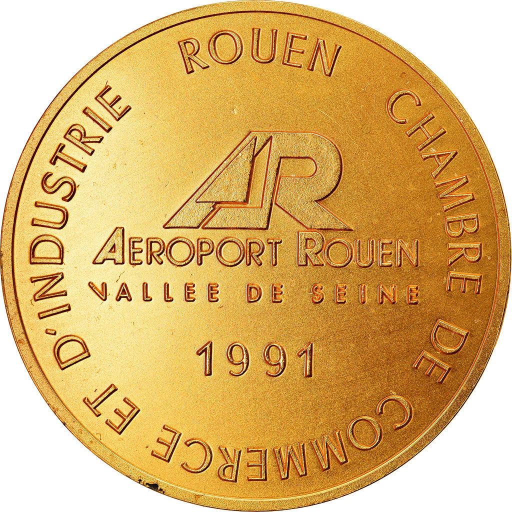 Francia, Token, Aéroport de Rouen, Vallée de Seine, Business & industry, 1991