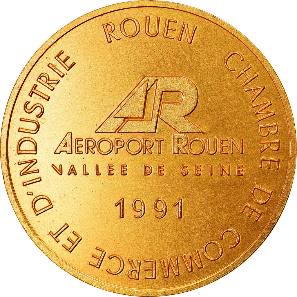 Francia, Token, Aéroport de Rouen, Vallée de Seine, Business & industry, 1991