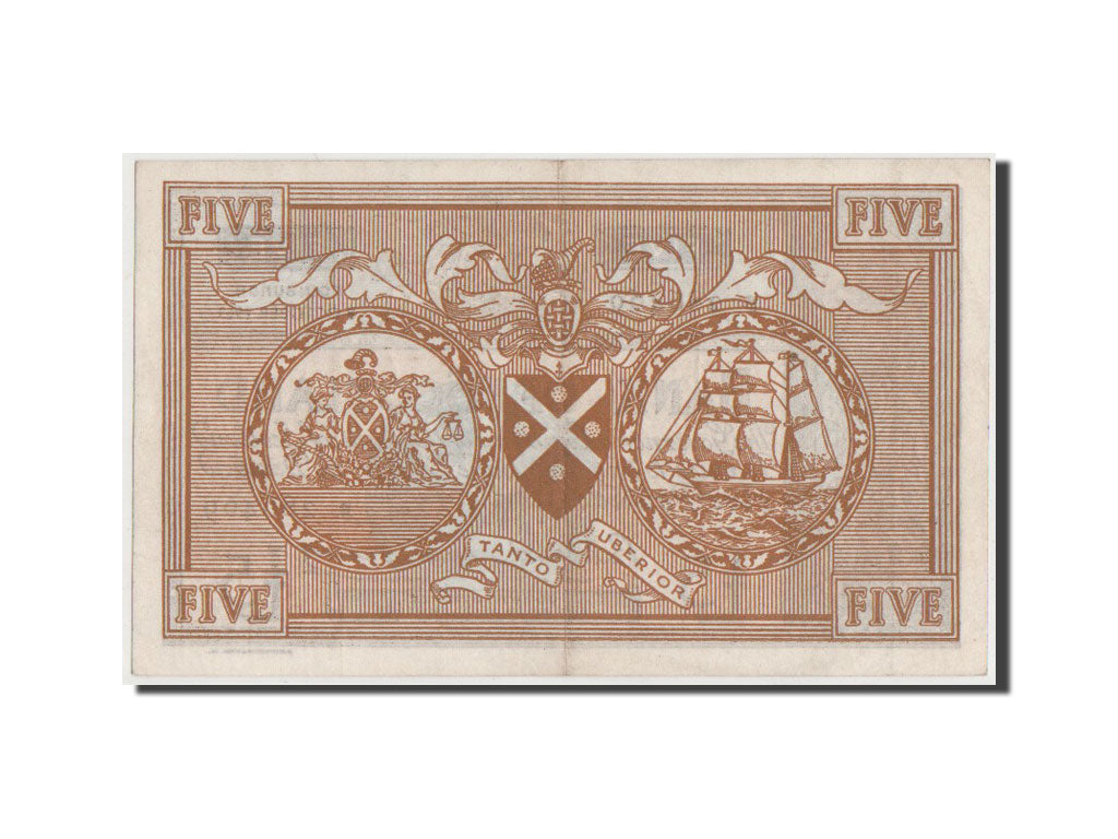 Biljet, Schotland, 5 Pounds, 1963, SUP