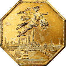 France, Token, Chambre de Commerce de Rouen, 1802, Lecomte, EF(40-45), Vermeil
