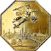 Frankreich, Token, Chambre de Commerce de Rouen, 1802, Lecomte, SS, Vermeil