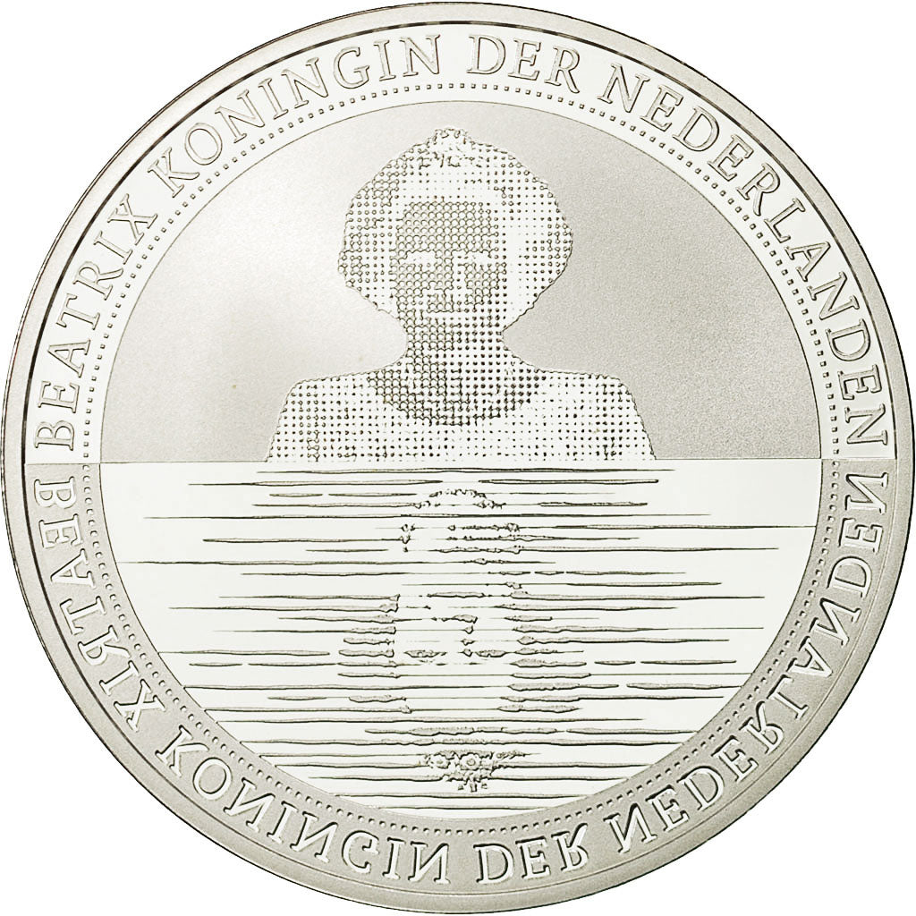 Paesi Bassi, 5 Euro, 2010, FDC, Argento, KM:296