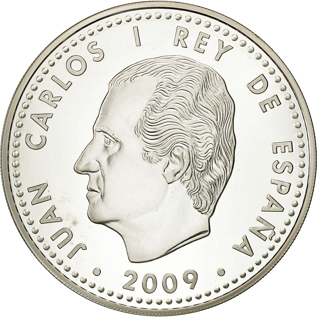 Spanien, 10 Euro, 2009, STGL, Silber, KM:1214