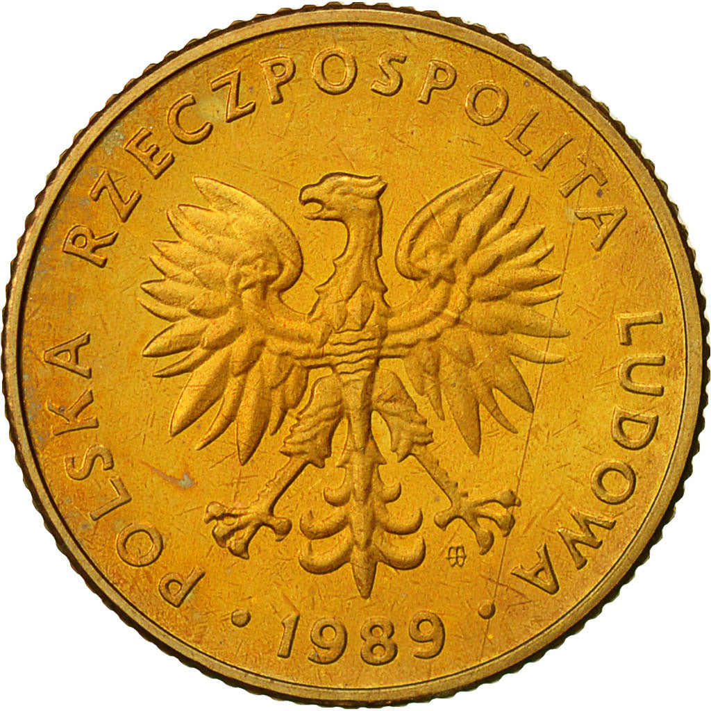Pologne, 10 Zlotych, 1989, Warsaw, SUP, Laiton, KM:152.2