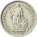Svizzera, 1/2 Franc, 1957, Bern, BB, Argento, KM:23
