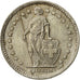 Svizzera, 1/2 Franc, 1957, Bern, BB+, Argento, KM:23