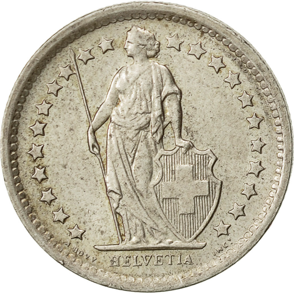 Suisse, 1/2 Franc, 1965, Bern, TTB+, Argent, KM:23