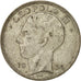 Bélgica, 20 Francs, 20 Frank, 1934, BC+, Plata, KM:105