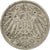 Moneda, ALEMANIA - IMPERIO, Wilhelm II, 10 Pfennig, 1907, Stuttgart, BC+, Cobre