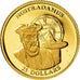 Liberia, 25 Dollars, Nostradamus, 2001, MS(65-70), Gold