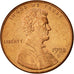 Moneta, Stati Uniti, Lincoln Cent, Cent, 1998, U.S. Mint, Denver, BB+, Zinco