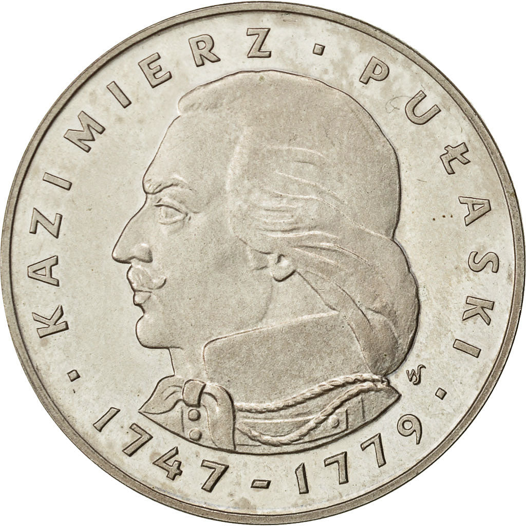 Moneta, Polonia, 100 Zlotych, 1976, Warsaw, SPL, Argento, KM:84